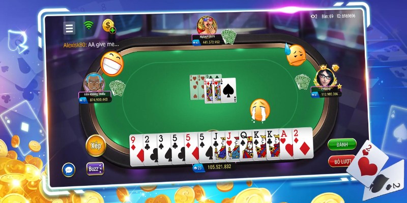 Tiến lên là game bài sát phạt Tiến lên là game bài sát phạt
